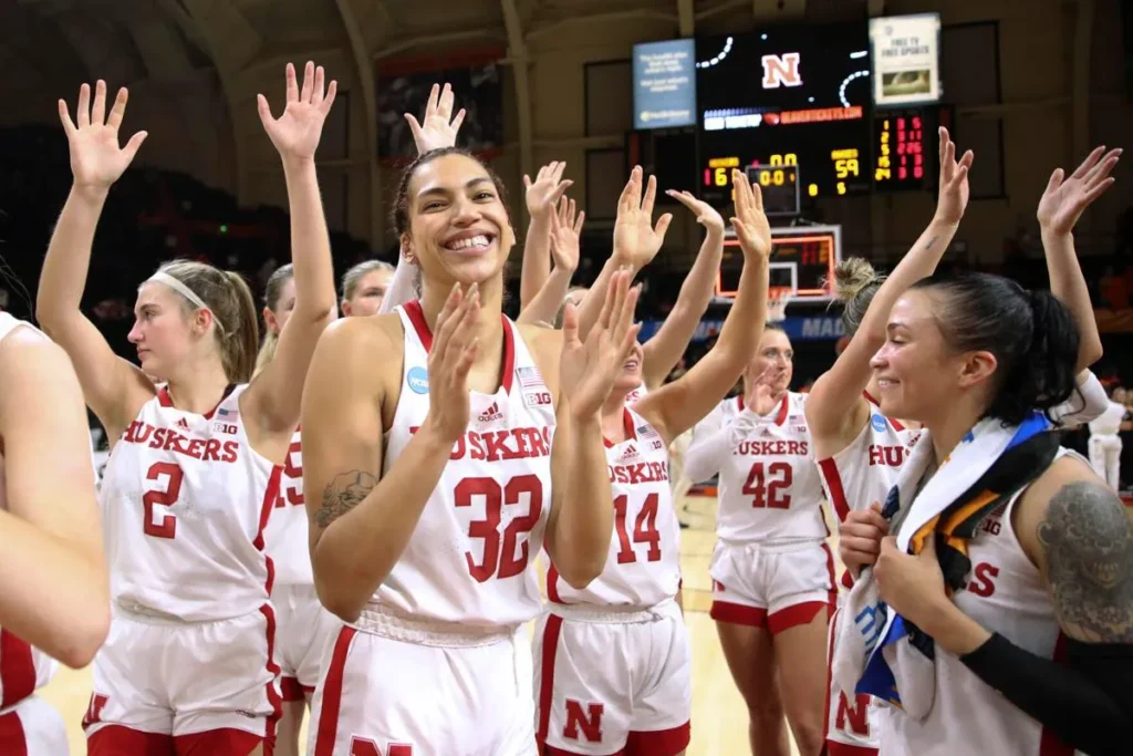 Nebraska womens basketball team