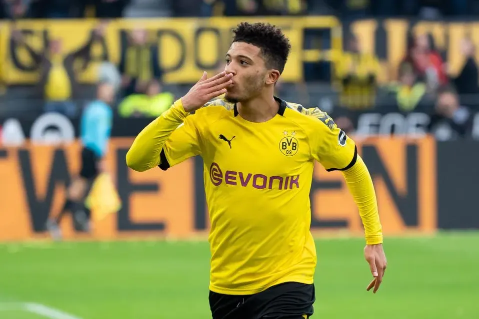 Jadon Sancho, football player of manchester united