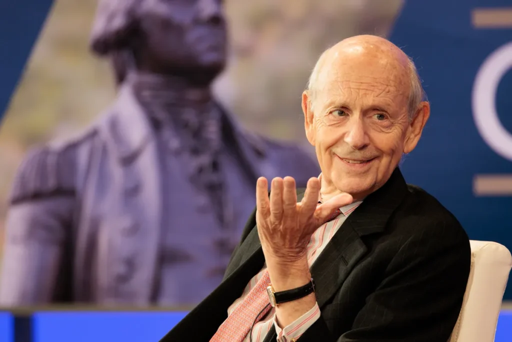 Former Justice Stephen Breyer signals support for term and age limits in Supreme Court