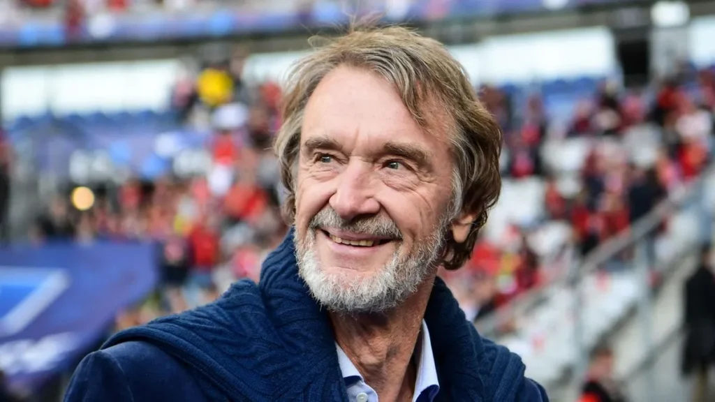 Manchester United co-owner Sir Jim Ratcliffe competed in two separate races on Sunday.