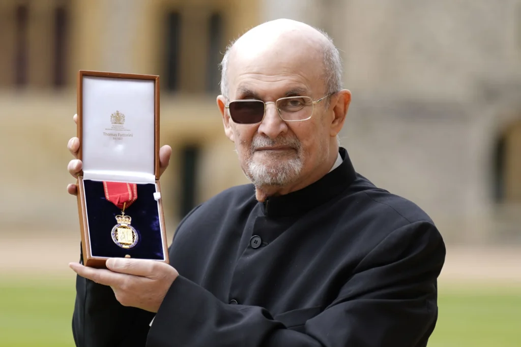 Salman Rushdie author of satanic verses