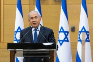 Israel's prime minister Netanyahu