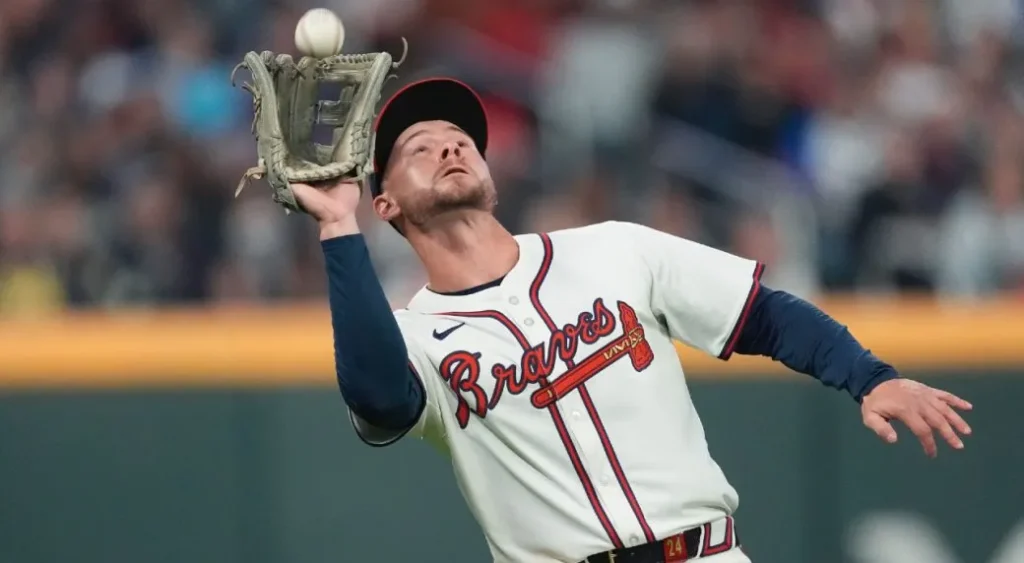 Braves hopeful Riley exit helps avoid serious injury